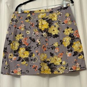 EUC Cath Kidston Floral Pleated Skirt